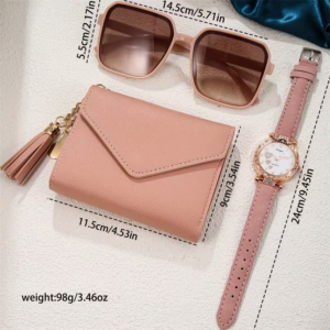 3-Piece Sweet Style Women’s Watch Set
