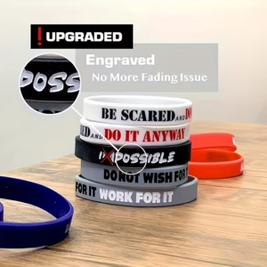 5-Piece Motivational Wristband Set