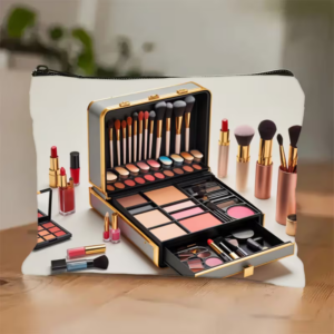 1-Piece Makeup Palette & Portable Toiletry Bag