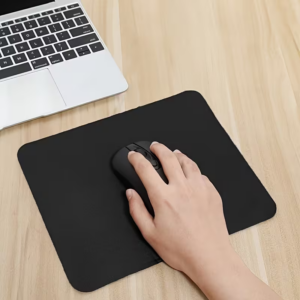 Pure Black Mouse Pad